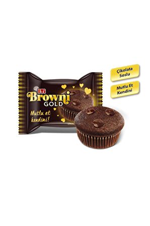 Browni Gold Çikolatalı Kek 45 g x 24 Adet