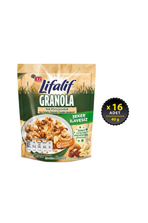 Lifalif Granola Kuruyemişli 40 g x 16 Adet