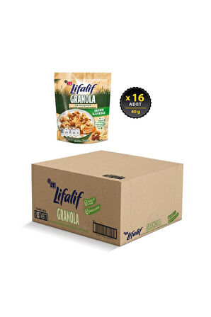 Lifalif Granola Kuruyemişli 40 g x 16 Adet