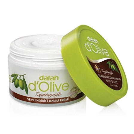 Dalan Nemlendirici Tüm Cilt Tipleri için Zeytinyağlı Kokulu Vücut Kremi 250 ml 
