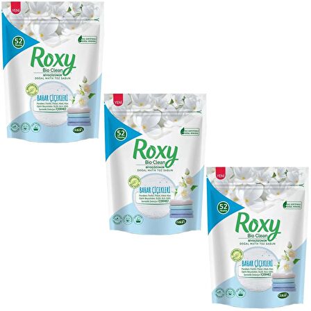 Dalan Roxy Bio Clean Doğal Matik Toz Sabun Bahar Çiçekleri 1.6 kg 3 ADET