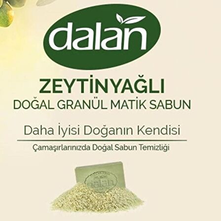 Dalan Zeytinyağlı Doğal Granül Matik Sabun 1000 gr 6 ADET