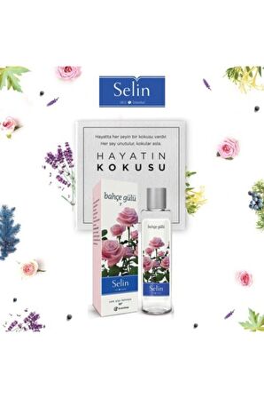 Selin Parfümlü 80 Derece Cam Şişe 180 ml Kolonya