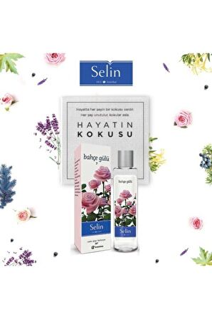 Selin Parfümlü 80 Derece Cam Şişe 180 ml Kolonya