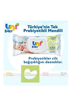 Uni Baby Hassas Dokunuş Islak Havlu 52*3