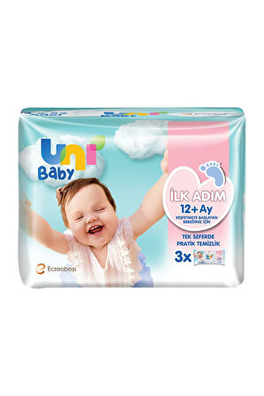 Uni Baby İlk Adım Islak Mendil 24*52'li 1248 Yaprak