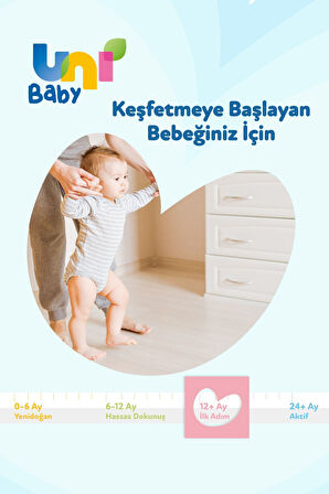 Uni Baby İlk Adım Islak Mendil 24*52'li 1248 Yaprak