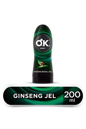 Okey Ginseng Masaj Jeli 2'li Set 400 ml