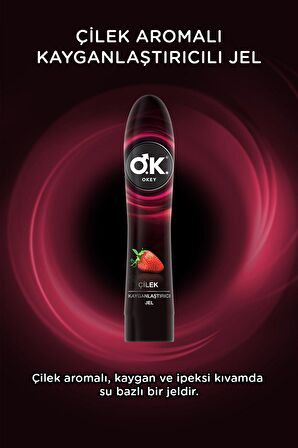 Okey Çilek Kayganlaştırıcı Jel 100 ML + Okey Zero Kayganlaştırıcı Jel 100 ML