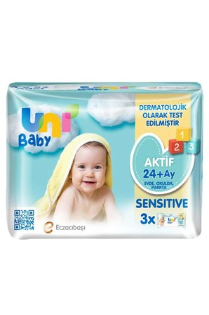 Uni Baby Aktif 24+ Ay Islak Mendil 52 Yaprak - 12 Adet