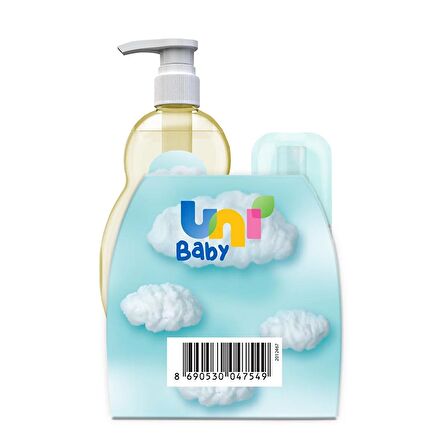 Uni Baby Şampuan 700 ml + Bebeksi Kokular Kolonya 150 ml Seti