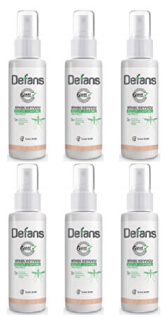 Defans Sinek Kovucu Vücut Spreyi Protect 50 ml X 6 ADET