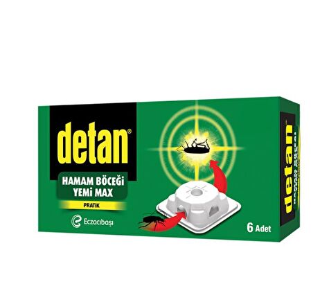 Detan Hamam Böceği Yemi Yeni Max Bir İstasyonda İki Yem 8690530052482