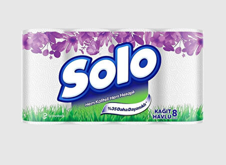 Solo Bambu Kağıt Havlu 8'li