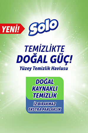 Solo Temizlikte Doğal Güç Okaliptus&çam Esintisi Yüzey Temizlik Havlusu 100 Yaprak