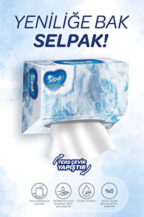 ® El Ve Yüz Havlusu 5'li 400 Yaprak Kutulu