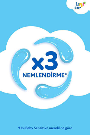 Uni Baby Vücut Temizleme Havlusu Xxl 4'lü 200 Yaprak