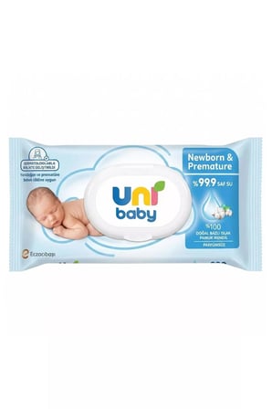 Uni Baby Yenidoğan ve Premature Islak Mendil 40lı - 2 Adet