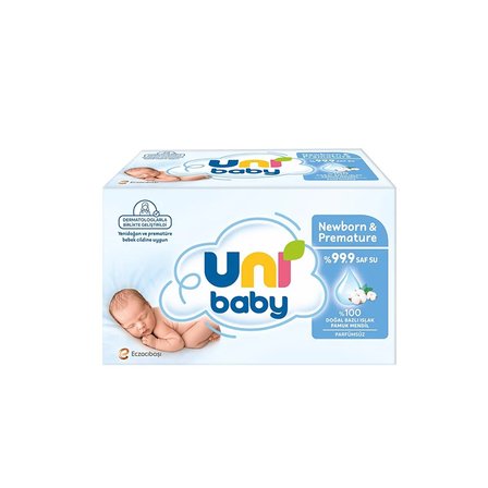 Uni Baby Yenidoğan & Premature Islak Mendil 3x40 Adet
