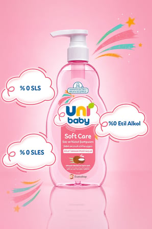 Soft Care Organik Hindistan Cevizi Yağlı Saç ve Vücut Şampuanı 700 ml
