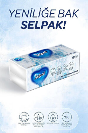 Selpak®  El Ve Yüz Havlusu 12'li 1200 Yaprak