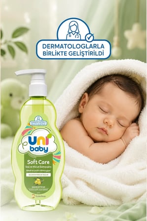 Soft Care Organik Zeytinyağlı Saç ve Vücut Şampuanı 700 ml
