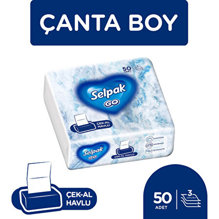 Go Çek-Al Havlu 6*50 Yaprak