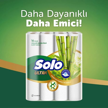 Solo Kagit Havlu 16’li Bambu