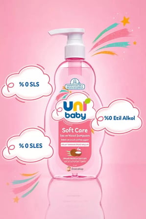 Uni Soft Kolay Tarama Saç ve Vücut Şampuanı 700 ml