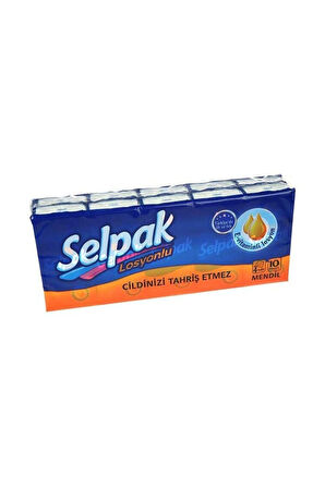 Selpak Klasik Mendil 4 Katlı 10X10 Paket (100 Adet)