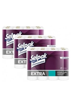 Selpak Proffessional Extra 3 x 24'lü Tuvalet Kağıdı