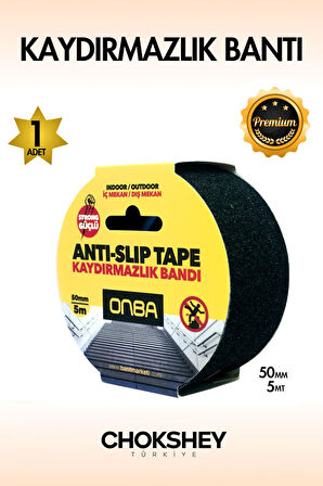 Merdiven Kaydırmaz Bant 50mmx5mt 1 Adet
