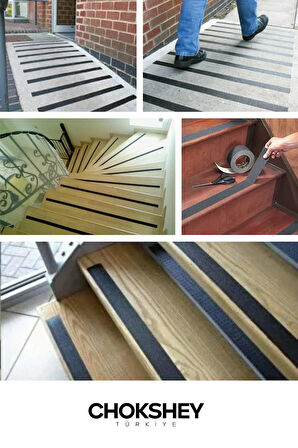 Merdiven Kaydırmaz Bant 50mmx5mt 1 Adet