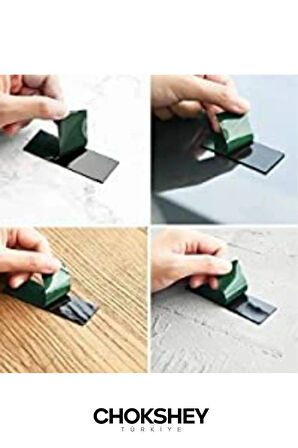 Akrilik Köpük Bant – Yeşil Siyah 10mm x 10mt - 10 Adet