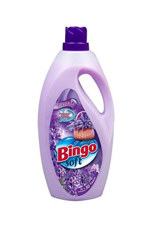 Bingo Soft Lavanta Beyazlar ve Renkliler İçin Yumuşatıcı 3000 ml 30 Yıkama