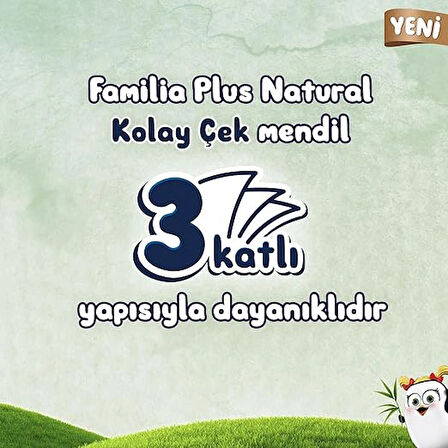 Familia Plus Natural Çek Al Mendil 150'li 18 Adet