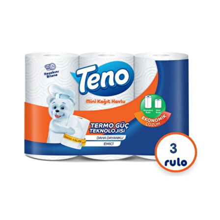 Teno Havlu Mini 3'lü