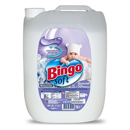 Bingo Soft Sensitive 5 Lt. 2 Adet X  5 Lt.