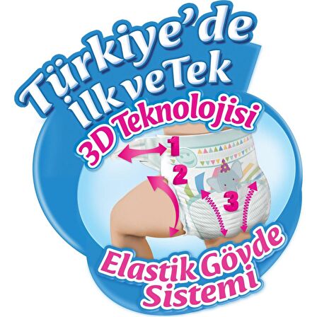 Molfix Bebek Bezi 4+ Beden 9-16 Kg 34'lü