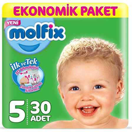 Molfix Eko Paket Junior No:5 30Lu