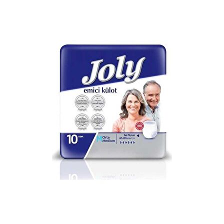 JOLY EMİCİ KÜLOT MEDİUM 10LU