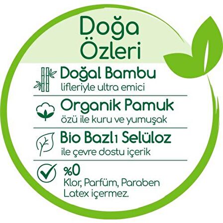 Bebem Natural Bebek Bezi 3 Beden Midi 34'lü