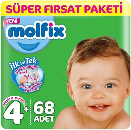 Molfix Süper Fırsat Paketi Maxi Plus 68Li