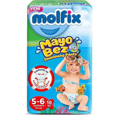 Molfix Mayo Bez Karma 5&6 Numara 10'lı 