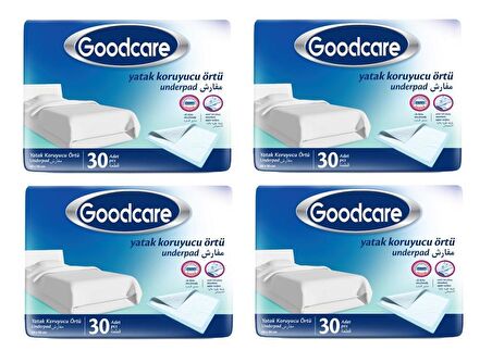 Goodcare Yatak Koruyucu Örtü 60x90 120 Adet