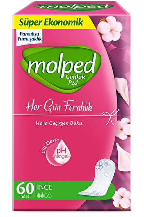 Marka: Süper Ekonomik Günlük Ped Her Gün Ferahlık 60'lı Kategori: Günlük Ped