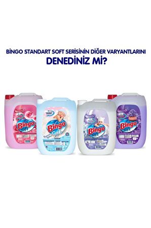 Bingo Soft Lovely Beyazlar ve Renkliler İçin Yumuşatıcı 5000 ml 50 Yıkama