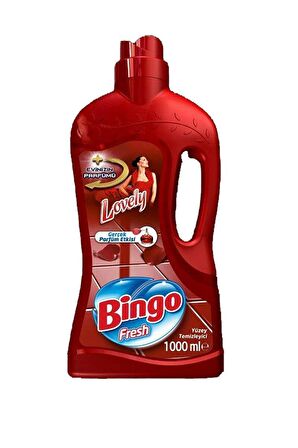 Bingo Fresh Lovely Granit Sıvı Yüzey Temizleyici 1 lt 