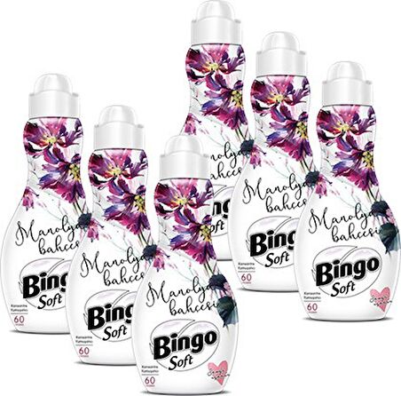 Bingo Soft Konsantre - Manolya Bahçesi 1440 ML - 6'lı Set