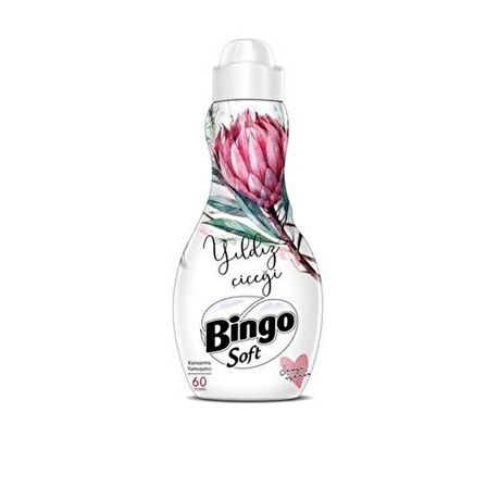 Bingo Soft Yıldız Çiçeği Beyazlar ve Renkliler İçin Konsantre Yumuşatıcı 1440 ml 60 Yıkama